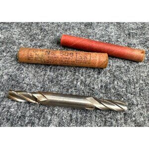 Cleveland Twist Drill Co High Speed Steel 3/8" Right Hand Drill Bit No. 538
